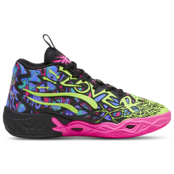 Men Shoes - Puma MB.04 - Black-Luminous Pink-Electric Lime