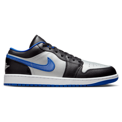 Men Shoes - Jordan 1 Low - Black-White-Game Royal