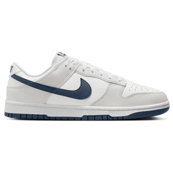 Men Shoes - Nike Dunk Low Retro - White-Navy-White