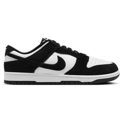 Men Shoes - Nike Dunk Low Retro Se Leather/suede - White-Black-White