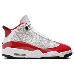 Men Shoes - Jordan Dub Zero - White-Varsity Red-Black