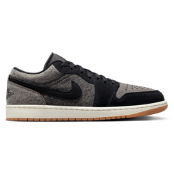 Men Shoes - Jordan 1 Low SE - Black-Black-Lt Smoke Grey