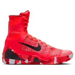 Men Shoes - Nike Kobe Elite 9 High - Brt Crimson-Black-White