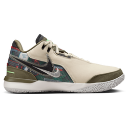 Men Shoes - Nike Zoom Lebron NXXT Gen AMPD - Lt Cream-Black-Med Olive