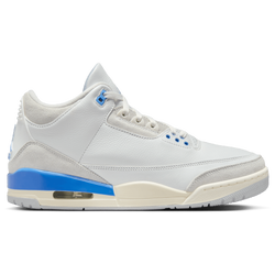 Men Shoes - Jordan 3 Retro - Summit White-Hydrogen Blue-Legend Blue