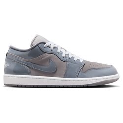 Men Shoes - Jordan 1 Low SE - Med Grey-Cool Grey-White