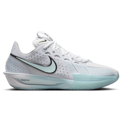 Men Shoes - Nike Zoom G.T. Cut 3 - White-Glacier Blue-Mtlc Silver