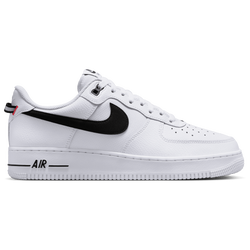 Men Shoes - Nike Air Force 1 '07 LV8 - White-Black-Brt Crimson