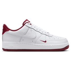 Men Shoes - Nike Air Force 1 '07 LV8 - White-White-Team Red