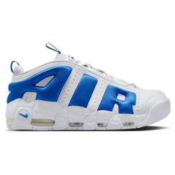 Men Shoes - Nike Air More Uptempo Low - White-Hyper Royal-Psychic Blue