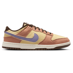 Men Shoes - Nike Dunk Low Retro - Dusted Clay-Dusty Amethyst-Team Gold