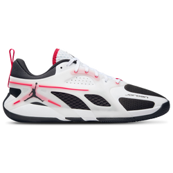 Men Shoes - Jordan Heir - White-Black-Fire Red