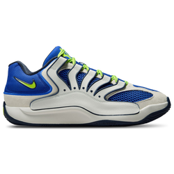 Men Shoes - Nike KD18 - Hyper Royal-Neon Yellow-Sail
