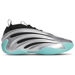 Men Shoes - adidas Harden Volume 9 - Grey-Core Black-Flash Aqua