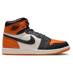Men Shoes - Jordan 1 Retro High - Black-Black-Sail