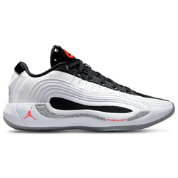 Men Shoes - Jordan Luka 4 - White-Brt Crimson-Black