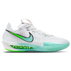 Men Shoes - Nike Zoom G.T. Cut 3 - White-Bleached Turq-Green Strike