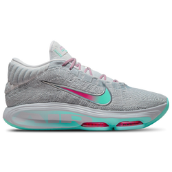 Men Shoes - Nike G.T. Hustle 3 - Wolf Grey-Bleached Turq-Hyper Pink