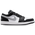 Jordan 1 Low - Men Shoes Black-Particle Grey-White