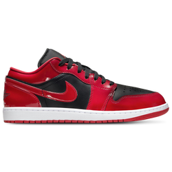 Men Shoes - Jordan 1 Low Retro OG - Black-Varsity Red-White