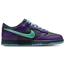 Men Shoes - Nike Dunk Low Retro - Black-Artisan Teal-Grand Purple