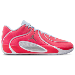 Men Shoes - Jordan Tatum 4 - Siren Red-Metallic Silver-Football Grey