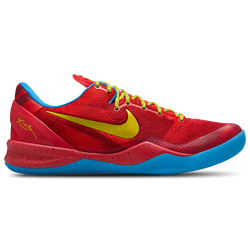 Men Shoes - Nike Kobe 8 Protro - Lt Crimson-Bright Citron-Vivid Blue