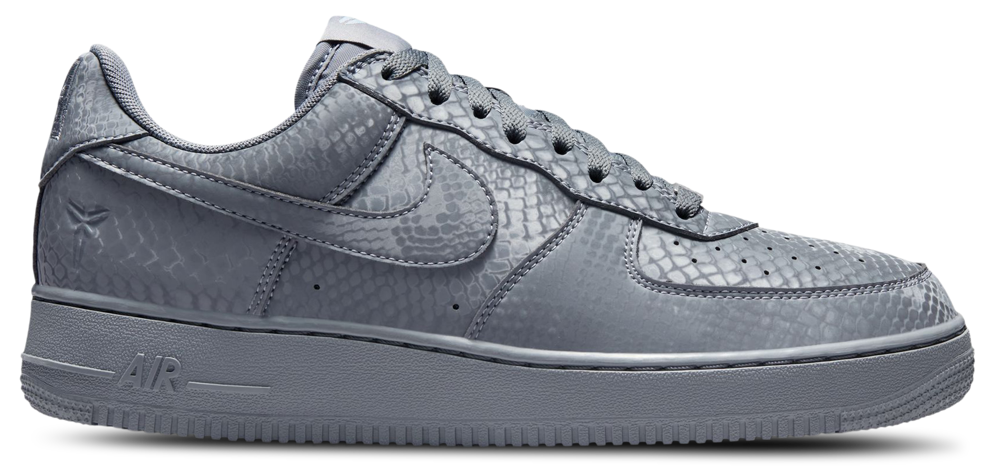 Nike Air Force 1 Kobe - Men Shoes (Cool Gray-Wolf Gray)