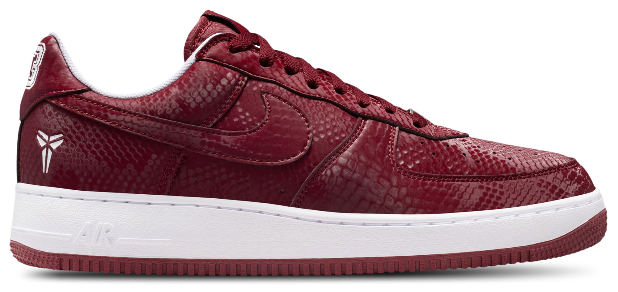 Nike Air Force 1 Kobe - Men Shoes (Team Red-White)