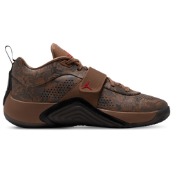 Men Shoes - Jordan Tatum 5 - Legend Dark Brown-University Red-Metallic Silver