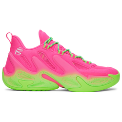 Men Shoes - Under Armour Curry 13 - Pink-Green