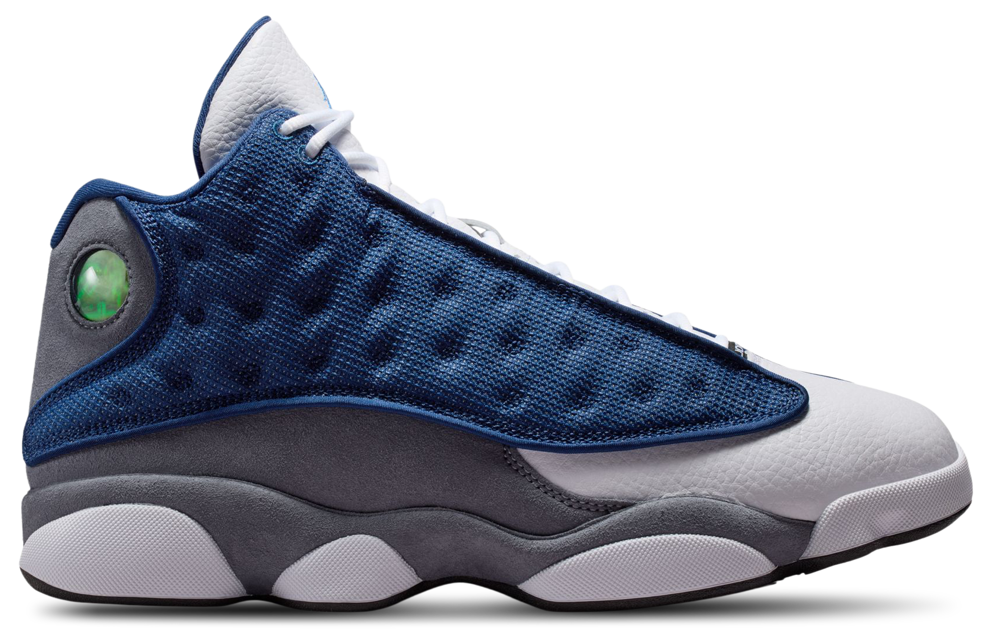 Jordan 13 Retro - Men Shoes (White-Black-True Red)