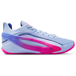 Men Shoes - Jordan Luka 5 - Football Grey-Hyper Pink-Blue Void