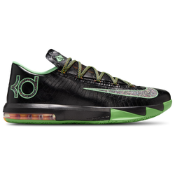 Men Shoes - Nike KD 6 - Black-Multi-Green
