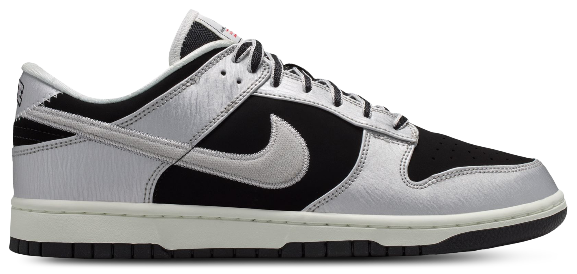Nike Dunk Low - Men Shoes (Metallic Silver-Metallic Silver-Black)