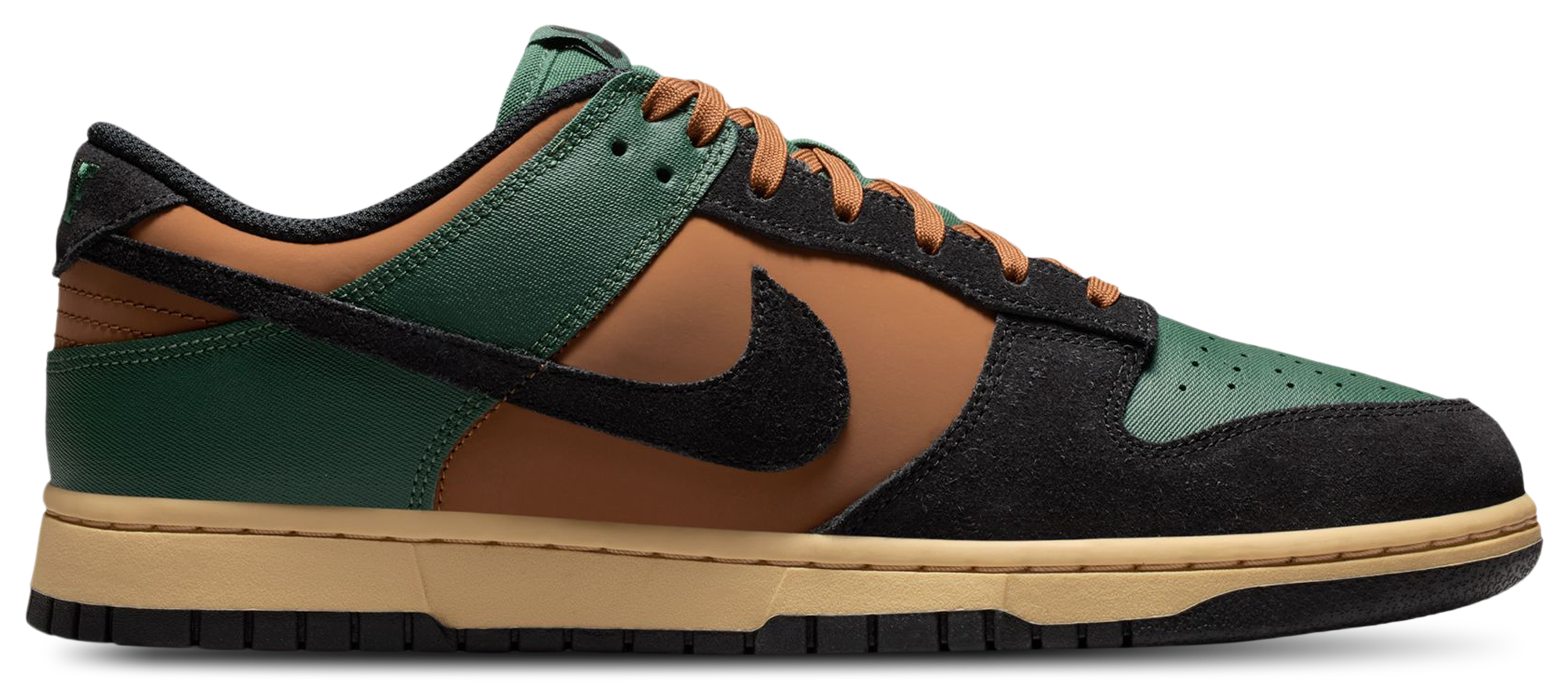 Nike Dunk Low - Men Shoes (Black-Light British Tan-Light British Tan)