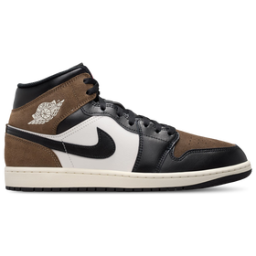 AJ1 Mid - Men - Black / Phantom / Palomino