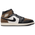Jordan 1 Mid - Men Shoes Black-Phantom-Palomino