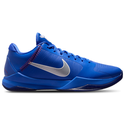 Men Shoes - Nike Kobe 5 Protro - Rush Blue-Wolf Grey-Comet Red