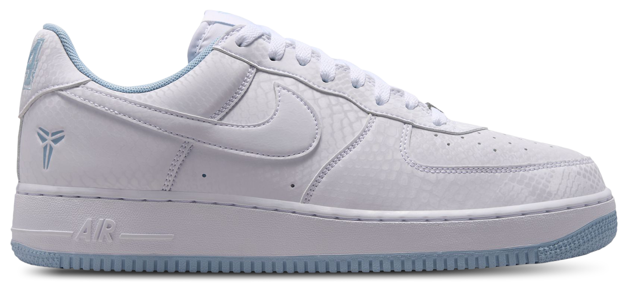 Nike Air Force 1 Kobe - Men Shoes (White-Armory Blue)