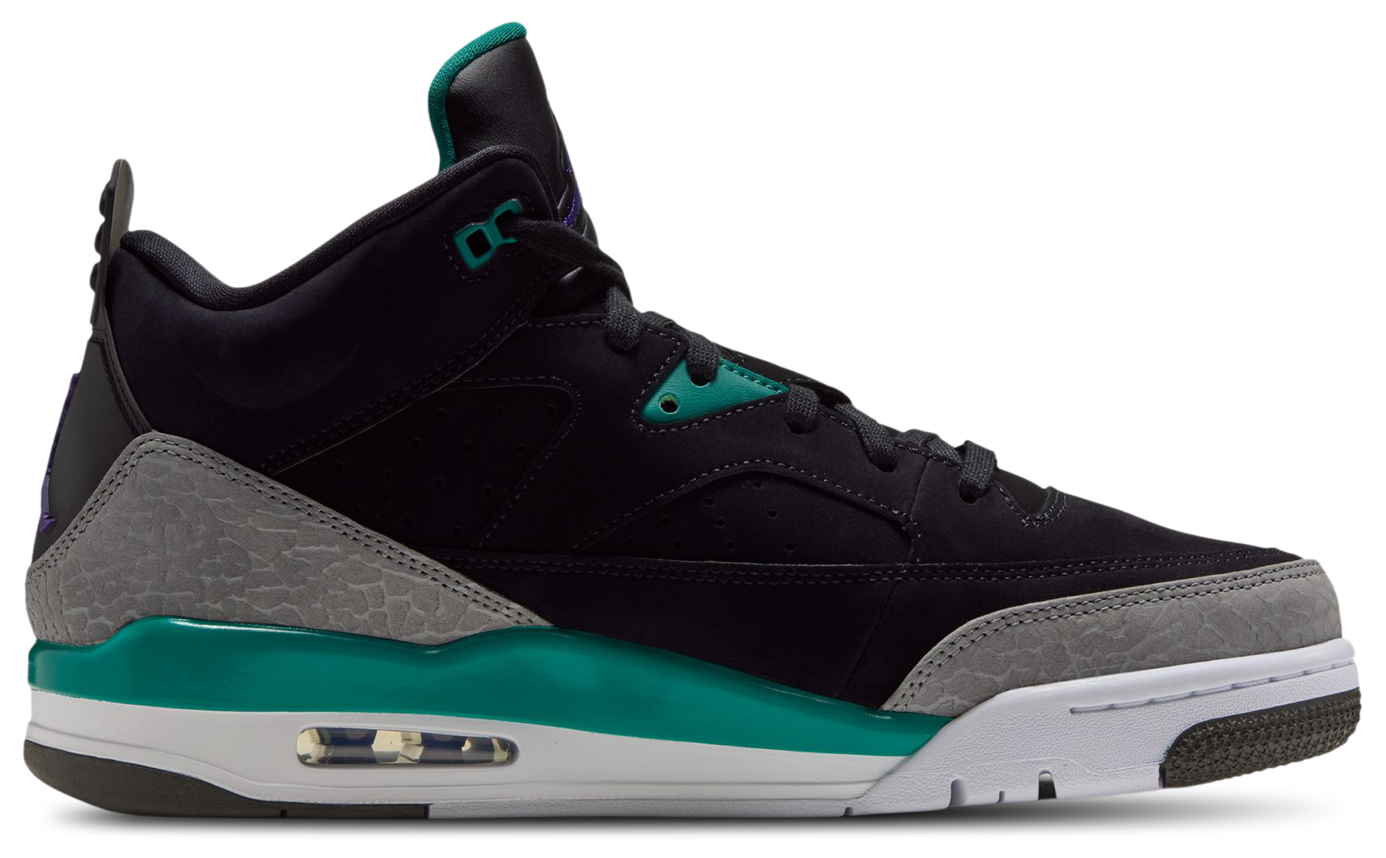 Jordan Son Of Mars Low - Men Shoes (Black-Court Purple-Rio Teal)