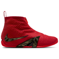 Men Shoes - Nike Ja 4 High - University Red-Medium Olive