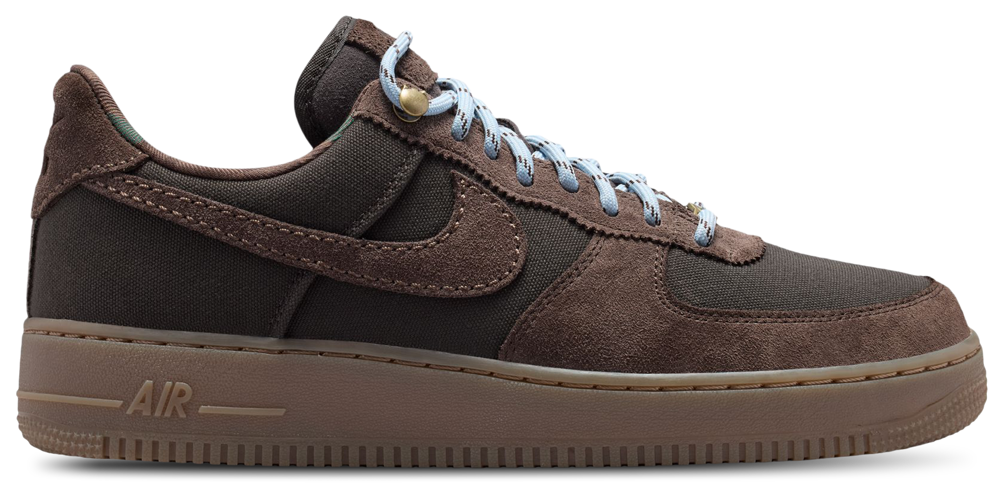 Nike Air Force 1 '07 LV8 - Men Shoes (Shadow Brown-Baroque Brown-Gum Med Brown)