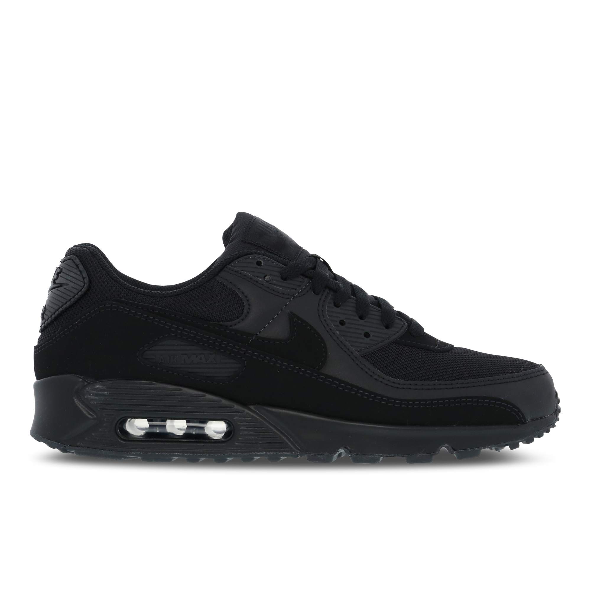 Nike Air Max 90 - Men Shoes (Black-Black-White)