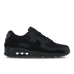 Men Shoes - Nike Air Max 90 - Black-Black-White