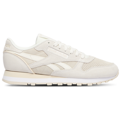 Men Shoes - Reebok Classic Leather Suede Micro Perf - Chalk-Sand-White