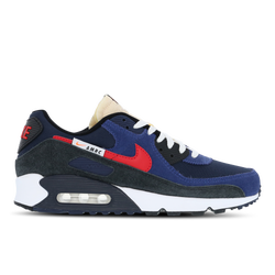 Men Shoes - Nike Air Max 90 SE - Deep Royal-University Red-Black