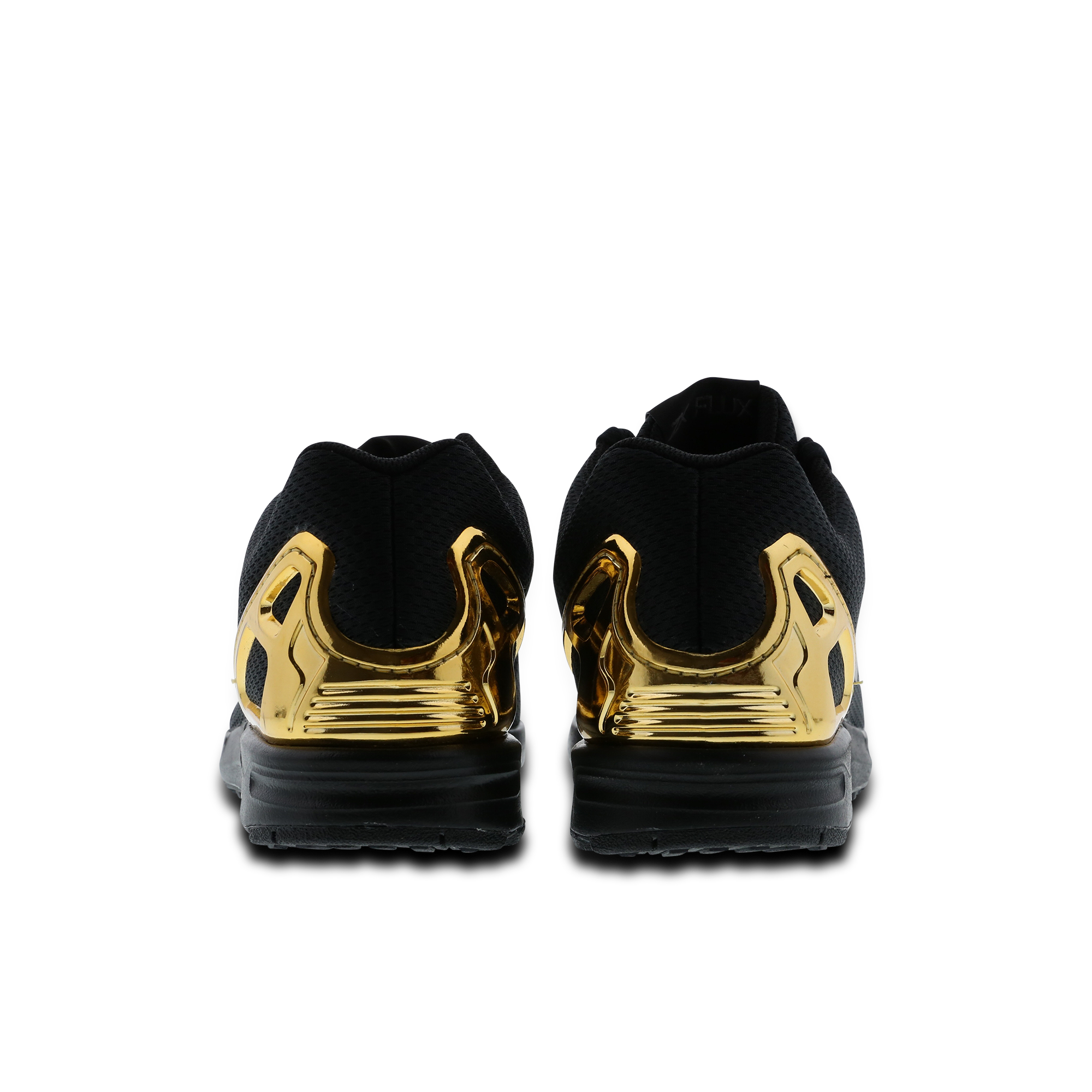 black and gold adidas zx flux mens