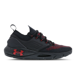 Men Shoes - Under Armour HOVR Phantom 2 Intelliknit - Black-Red-Black