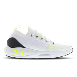 Men Shoes - Under Armour HOVR Phantom 2 Intelliknit - White-Black-Hi Vis Yellow